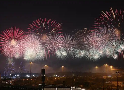 西昌市焰火晚会